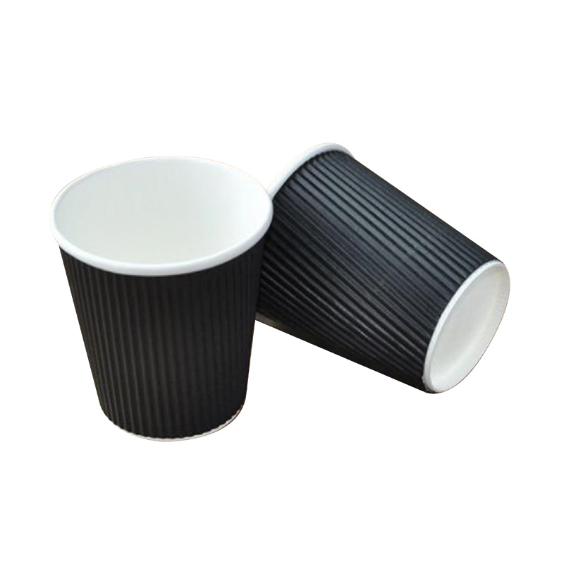 简易隔热瓦楞杯